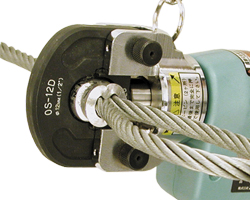 Cordless, electric swager