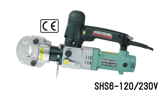 Electric stainless sleeve swager